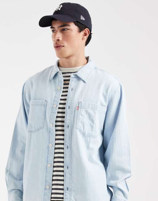 Levi's kurtka worker w jasnoniebieskim kolorze, 3 z 5