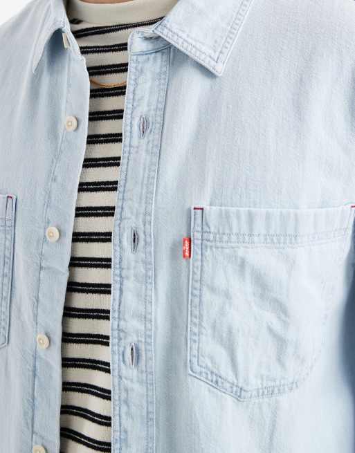 Levi's kurtka worker w jasnoniebieskim kolorze, 4 z 5
