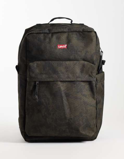 Levi's L pack backpack in camo print khaki - view 1