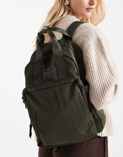 Levi's - L-Pack - Kakifarvet rygsæk i nylon - view 1