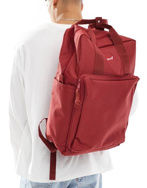 Levi's L-pack large backpack in red - view 1