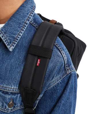 Shop Levi's L Pack Large Elevation Backpack In Black