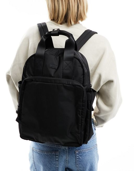 Levi's L pack round backpack Jacobs with logo in black