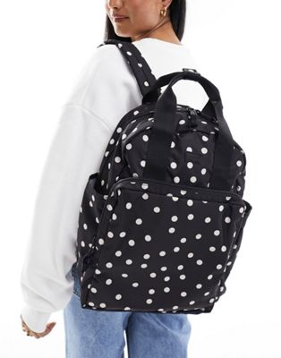 Levi's L-pack round backpack with logo in black