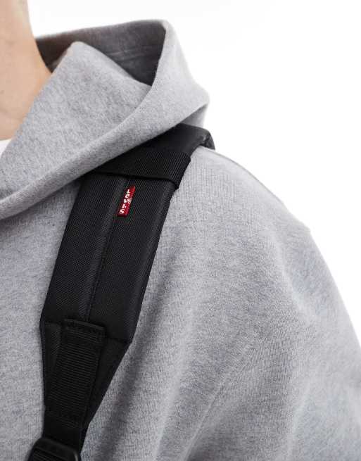 Levi's - L Pack - Rugzak met vleermuislogo in zwart, 3 van 4