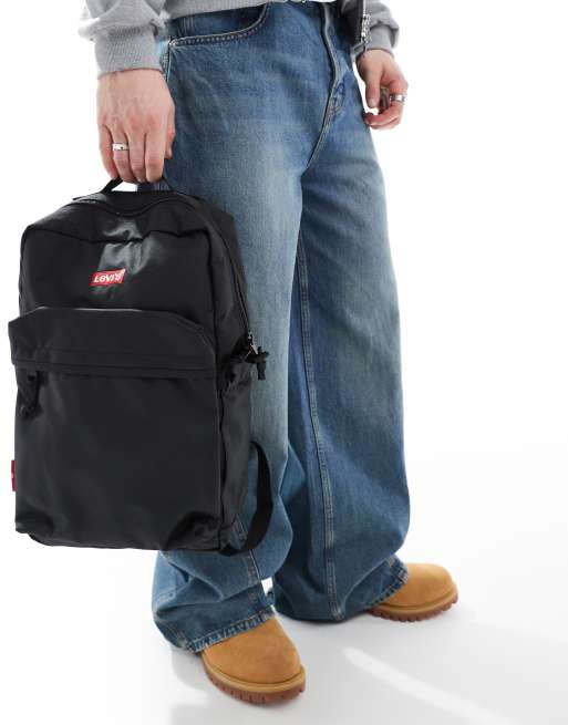 Levi's - L Pack - Rugzak met vleermuislogo in zwart, 4 van 4