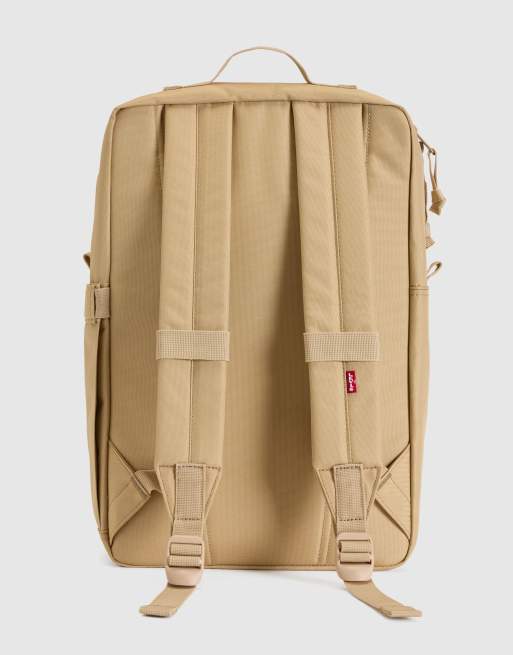 Levi's L-pack standard backpack in beige, 2 of 4