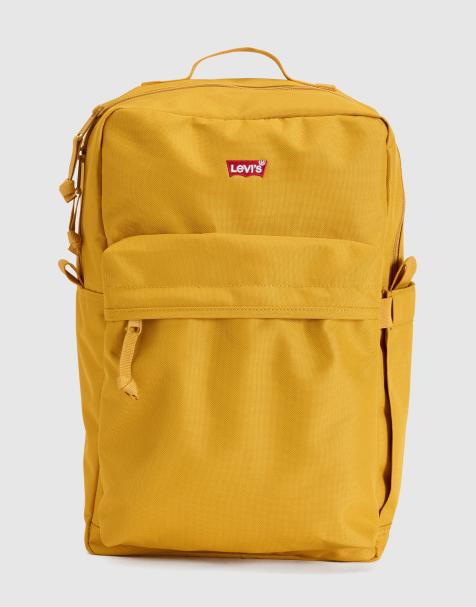 Levi's L-pack standard backpack in yellow - view 1