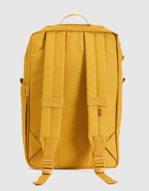 Levi's L-pack standard backpack in yellow, 2 of 4