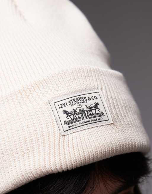 Bonnet Homme Levi's En Coton 100% - Coupe Décontractée, Confortable Au Quotidien
