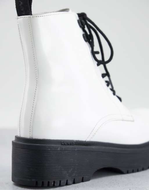 Rue 21 outlet white boots