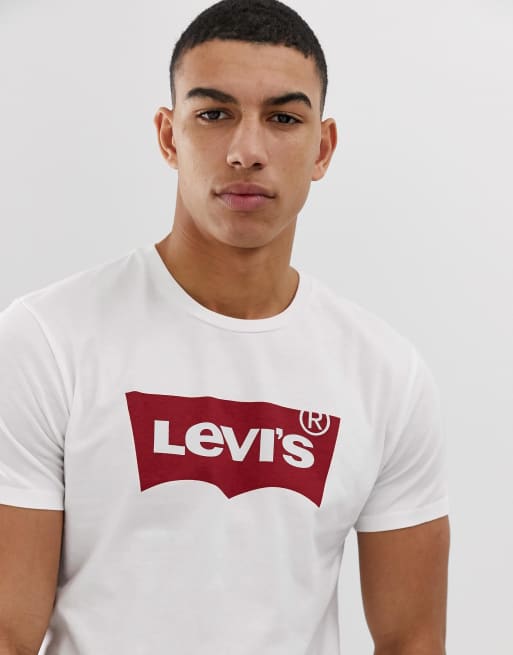 Levis batwing 2025 logo t shirt