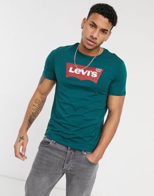 levis green t shirt