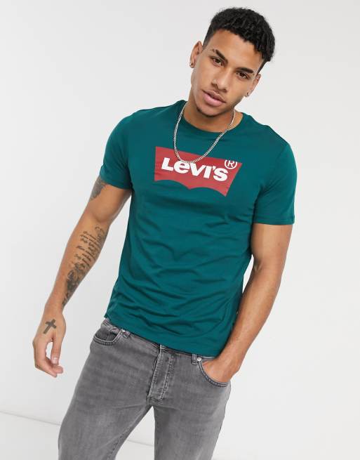 Dark green outlet levis