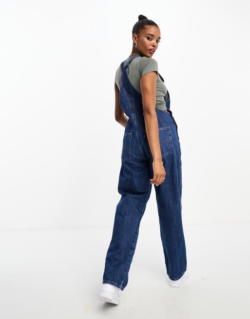 Levi's – Latzhose aus Denim in blauer Waschung im Vintage-Design, 3 von 4