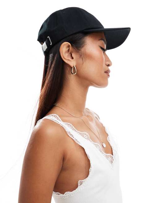 Levi's – Lazy Girl – Kappe in Schwarz mit kleinem Logo, 3 von 4