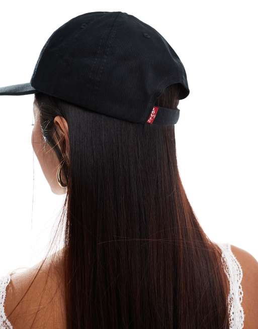 Levi's - Lazy Girl - Pet met klein logo in zwart, 4 van 4