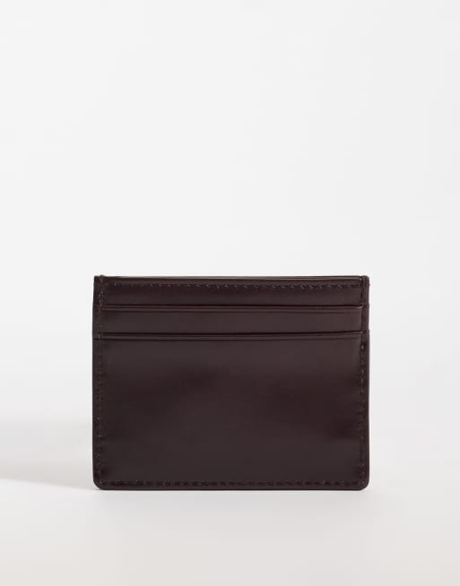 Levi's leather card holder in brown, 3 of 3
