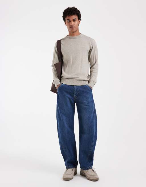Levi's leichter Strickpullover in Beige-Melange, 4 von 5