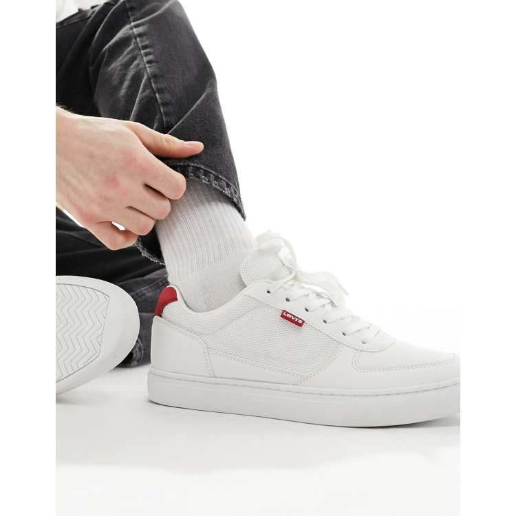 Levis white shoes best sale