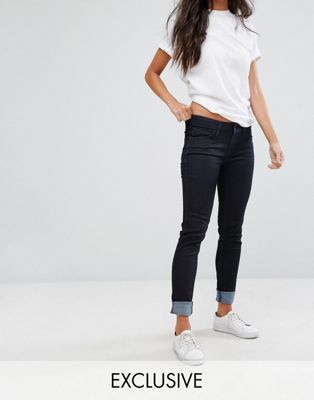 levi's line 8 mid rise skinny jeans