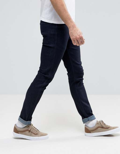 Levi's mens line 8 store skinny jeans indigo