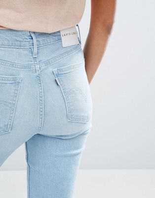 Levi's - Line 8 - Skinny jeans met hoge 