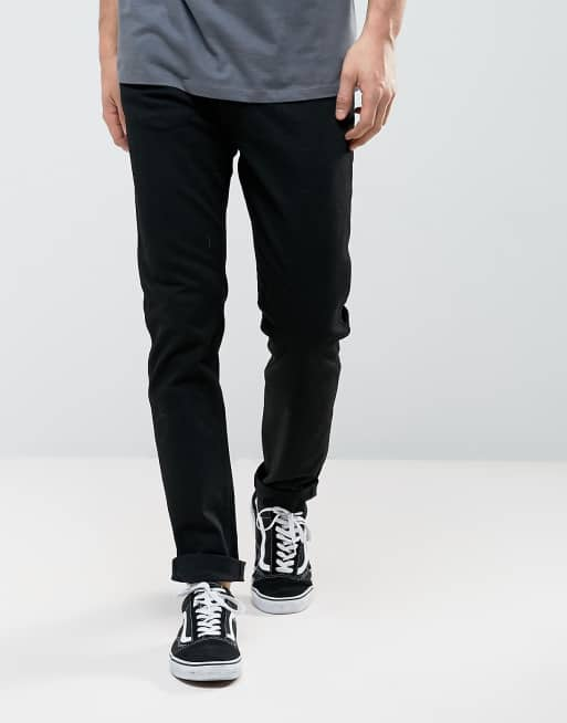 Levi s Line 8 slim taper jeans classic black wash