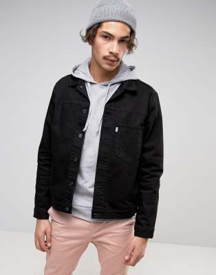 levi's line 8 jacket black