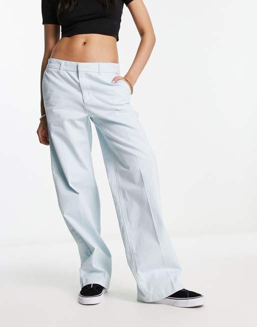 Levi's – Ljusblå byxor i baggy-stil, 4 av 4