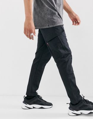 levis black trousers