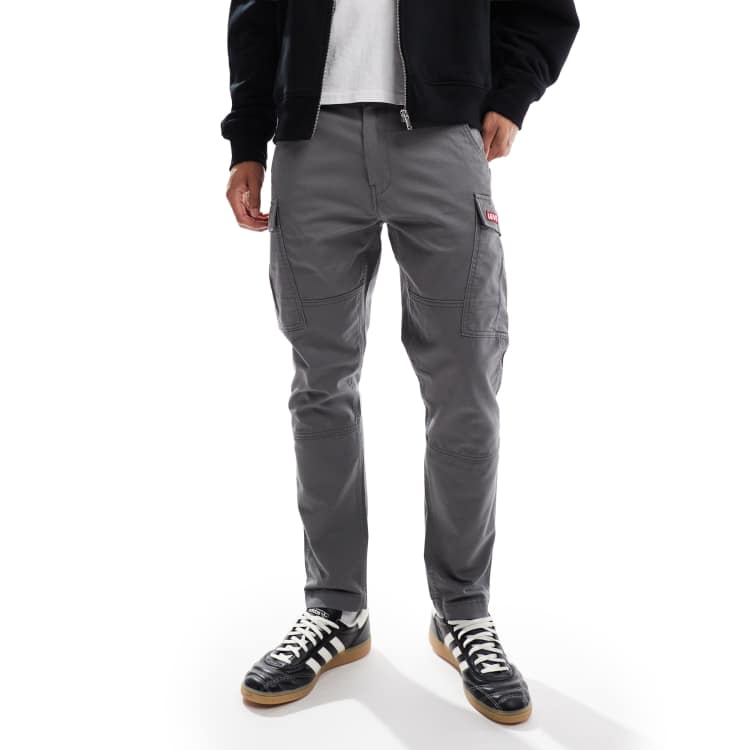 Levi's lo ball cargo trousers in grey ASOS