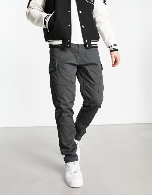 Levi's – Lo Ball – Cargohose in Dunkelgrau mit Taschen