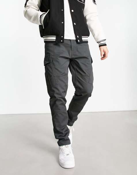 Levi's lo ball cargos in dark grey with pockets - view 1