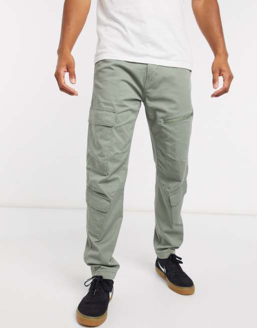 Levi's lo-ball cargo pants in sea beige |