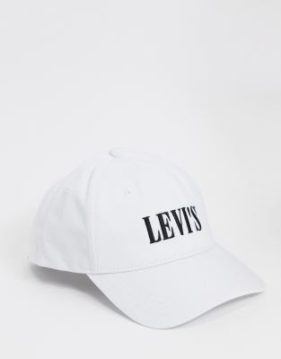Levi's logo cap in white | ASOS