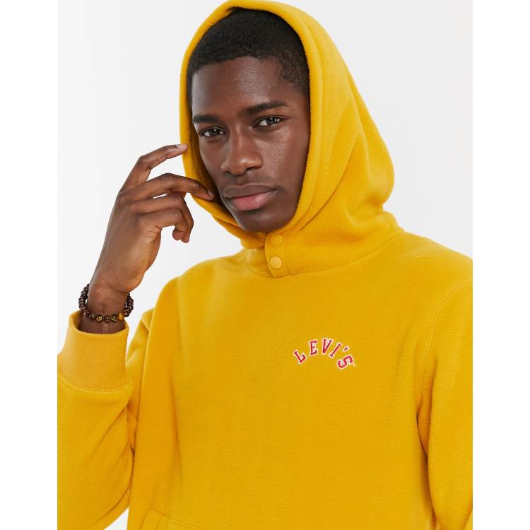 Yellow levis clearance hoodie