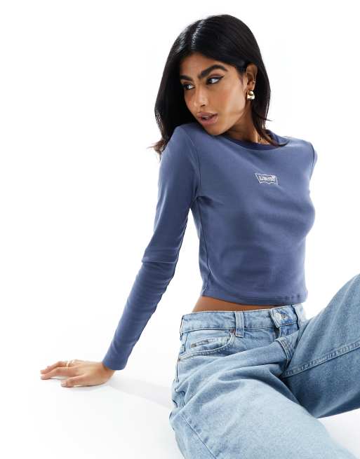 Levis long sleeve clearance top