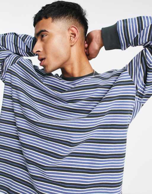 Levi's long sleeve t-shirt in blue stripe | ASOS