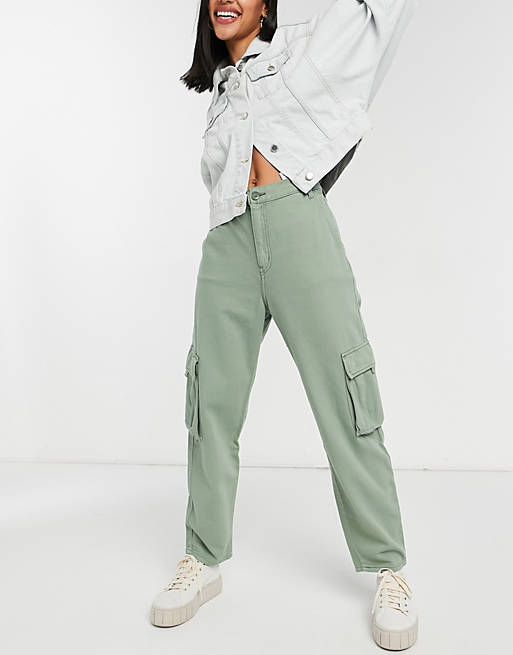 Levi's loose cargo trousers in khaki | ASOS