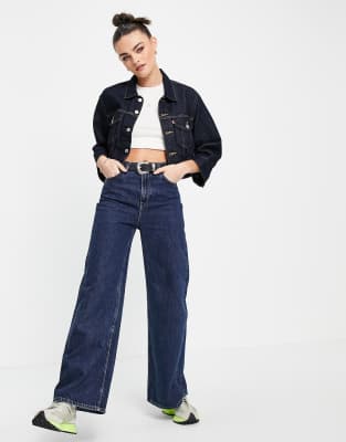 levi's loose sleeve trucker jacket