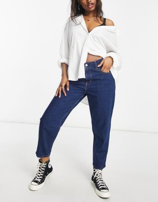 high loose taper women's jeans
