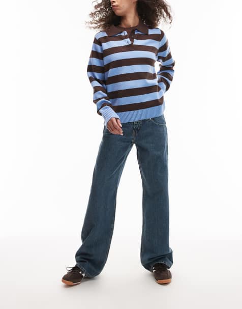 Levi's - Losse jeans met superlage taille in mid-wash - view 1