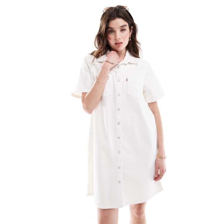 Levis wit shirt outlet
