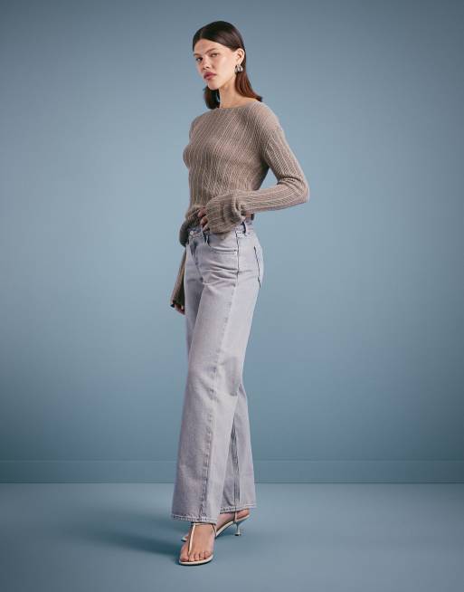 Levi's low loose jeans in bleach wash, 3 of 5
