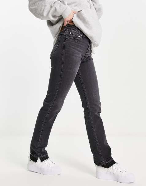 Levi's - Low Pitch - Jeans met rechte pijpen in zwarte wassing - view 1
