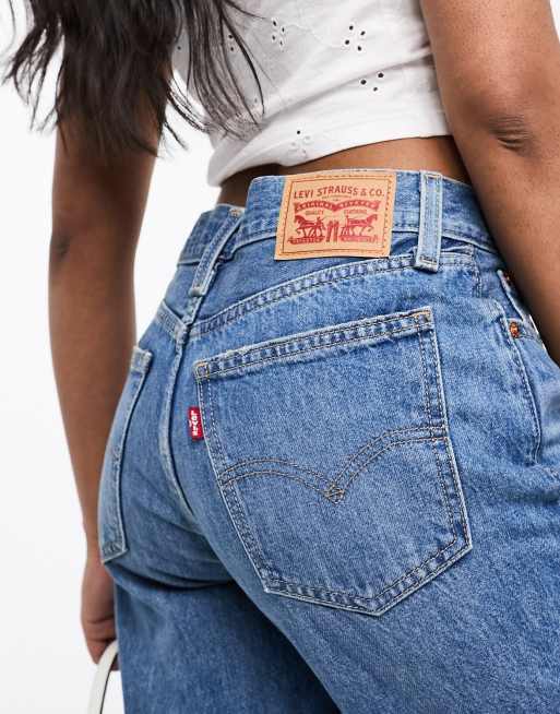 Levi's - Low Pro - Jeans dritti blu medio, 5 di 5
