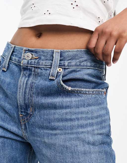 Levi's – Low Pro – Niebieskie jeansy o prostym kroju, 4 z 5
