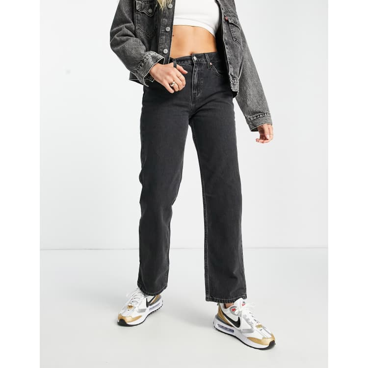 Top 52+ imagen levi's charcoal black jeans Thptnganamst.edu.vn