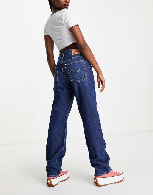 levis low pro straight jeans